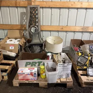 Pallets With Lights, Electrical Items And More