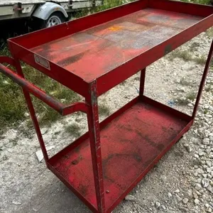 Steel Industrial Rolling Shop Cart
