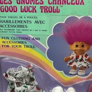 Vintage RUSS Berrie Troll Accessory Toy pack