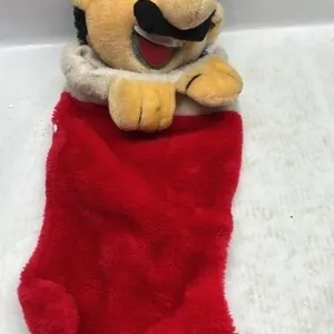 Vintage Super Mario Brothers Christmas Stocking
