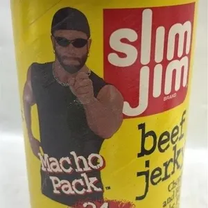 Vintage Slim Jim Macho Pack Randy Savage WWF
