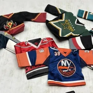 Mini NHL Hockey Jersey lot Sharks stars flames