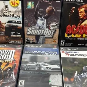 PlayStation two PS2 video game lot Paris Dakar AC