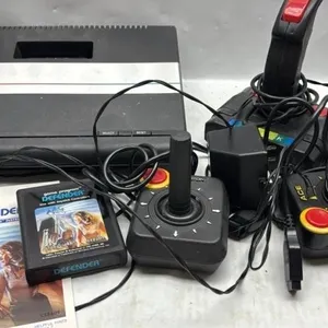 Atari 7800 ProSystem console & controllers game lo