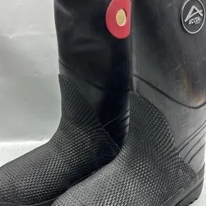 New Pair Action Rubber Work Steel Toe boots