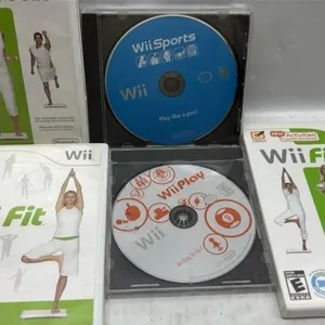 Nintendo Wii Lot Wii Sports Wii play