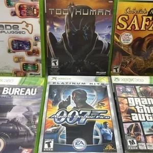 Xbox & Xbox 360 Video game lot grand theft auto