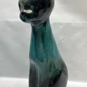 14 inch blue mountain Cat Ornament