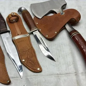 Vintage Knife Hatchet Axe Estwing lot