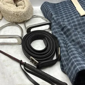 Vintage Horse Accessory lot whips leather straps e