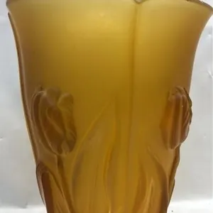 BAROLAC Tulip Vase Artist Josef Inwald Antique Art
