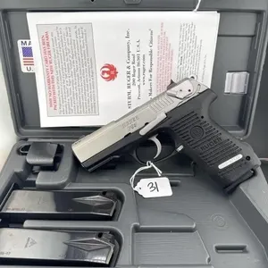 Ruger P95 9MM
Three 17 round clips, ezloader,