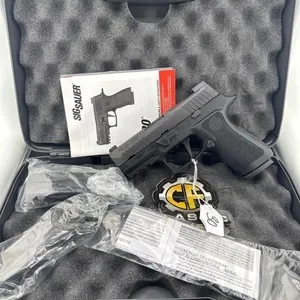 SIG P320 9MM
Three 15 round clips and case