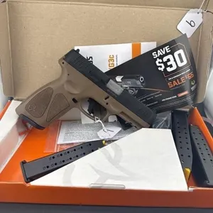 Taurus G3 9MM
Four 15 round clips and box