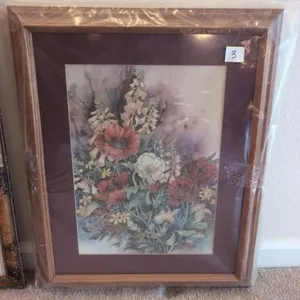 Floral picture 19x23