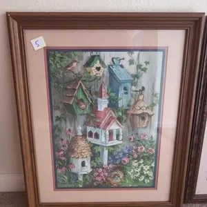 Birdhouse picture 18x23