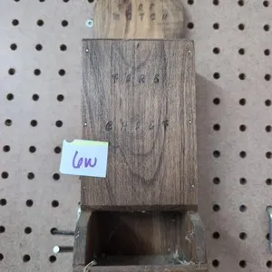 Wood matchbox