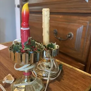 Vintage electric candles