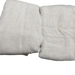 New 49x85" 2 Pack Curtain Panels Beige/ Linen...