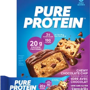 New 6 Pure Protein Bars - Gluten Free BB Jan 29/27