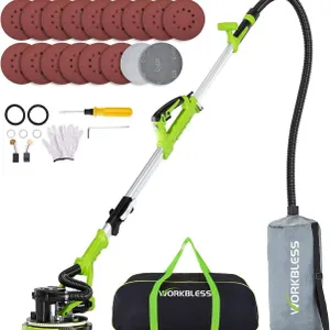 NEW $165 Drywall Sander with Vacuum Collector