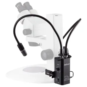 AmScope 22 Dual LED Gooseneck Illuminator