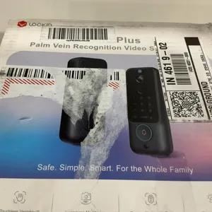 Lockin Veno Plus Palm Vein Smart Video Lock Black