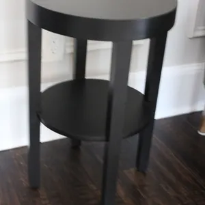 Black Side Table