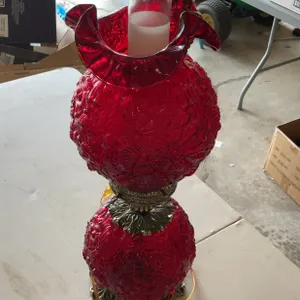 Hurricane Style Lamp
