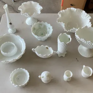 Fenton Milk Glass
