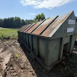 1993 20 Yard Enclosed Recycling Dumpster