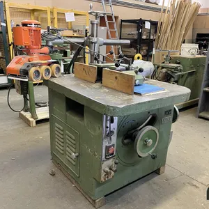 Bauerle SFM3, Holzer Power Feed and Tooling Cart w/ Misc. Cutters, Wrenches and Parts
 UNRESERVED