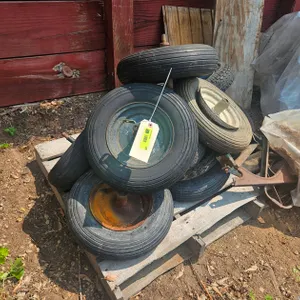 Pallet of Wheelbarrow Tires