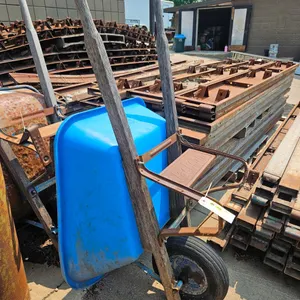 2 Wheelbarrows with Poly Bins