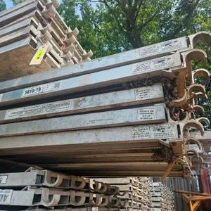 9 Aluminum Scaffolding Planks, 117"x19"