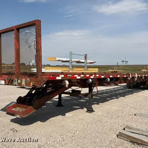2008 D.H. Trussmaster tilt-deck truss trailer