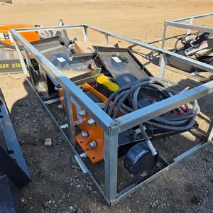 2025 Skid Steer Wolverine Skid Steer Post Driver
 UNRESERVED