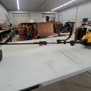 New Poulan PRO PP333 Gas Trimmer/Brushcutter, Surefire Starting System, and Original Box