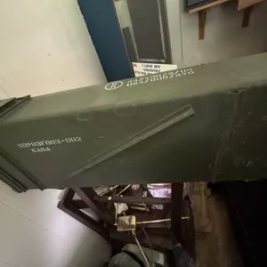 Military Surplus Metal Ammo Canister