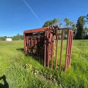 Morand Industries Cattle Squeeze Chute