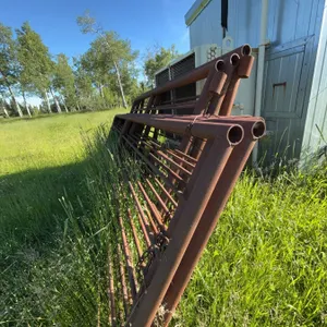 Eight Steel Livestock Gates