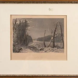 W.H BARTLETT & E. BENJAMIN "ORFORD LAKE"