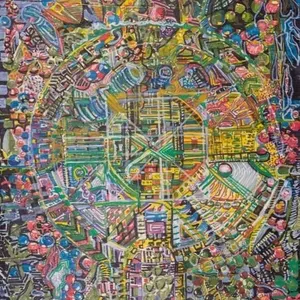 THOMAS W. PURCELL MIXED MEDIA ON PANEL
