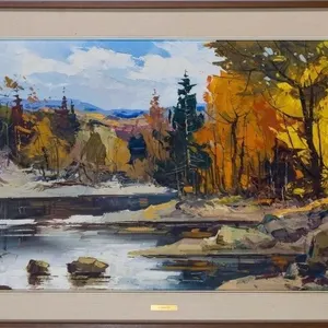 GORDON GEZA MARICH "AUTUMN LANDSCAPE"