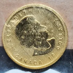 2012 1/4 Troy Oz. Gold Canada $10 BU Mint Sealed