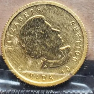 2012 1/4 Troy Oz. Gold Canada $10 BU In