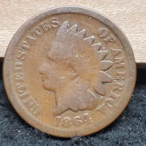 1864 Bronze Indian Head Cent