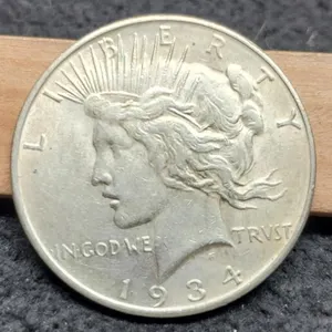 1934-D Peace Dollar XF