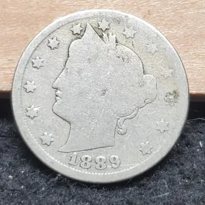 1889 V Nickel Better Date