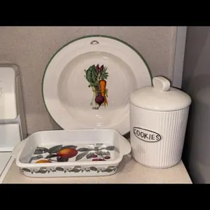Baking Dish, Serving Bowl, Cookie Jar